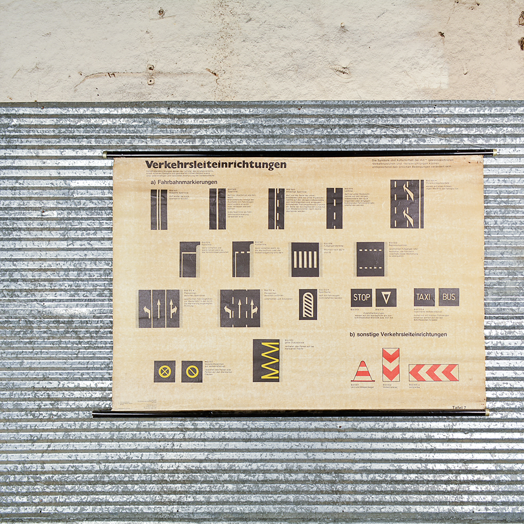 Vintage German Traffic Teaching Aide circa 1980