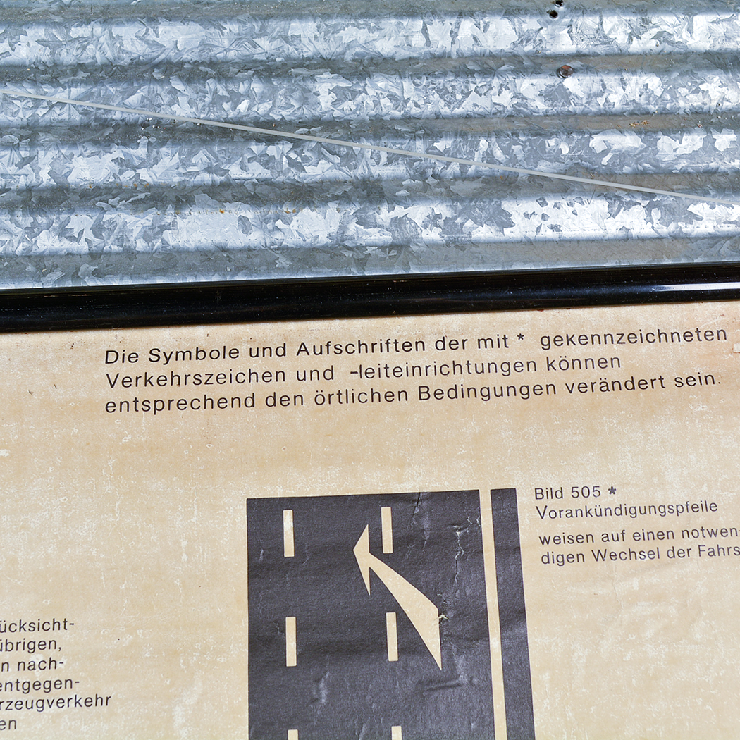 Vintage German Traffic Teaching Aide circa 1980