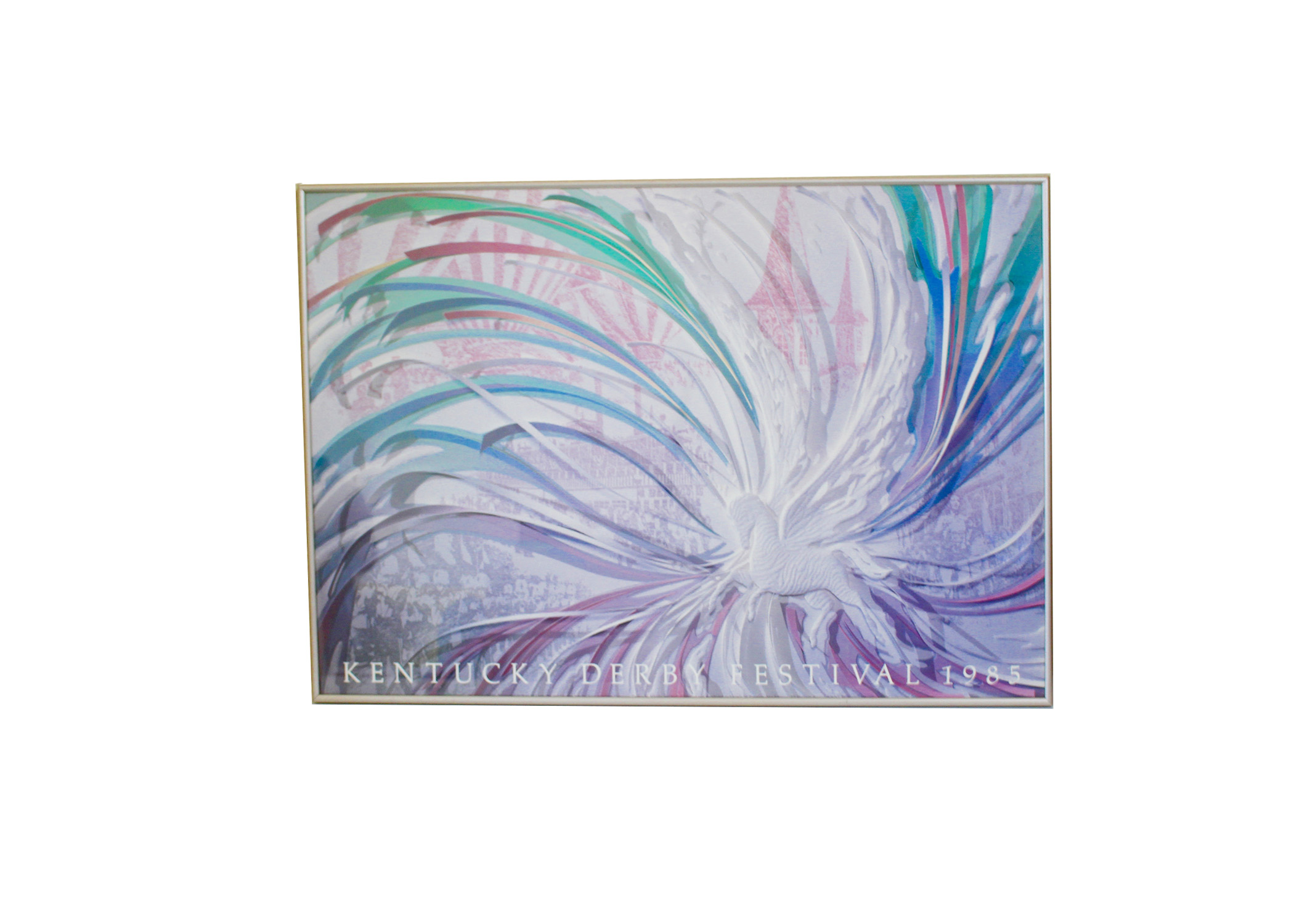 1985 Kentucky Derby Festival Poster By Scott Whittle