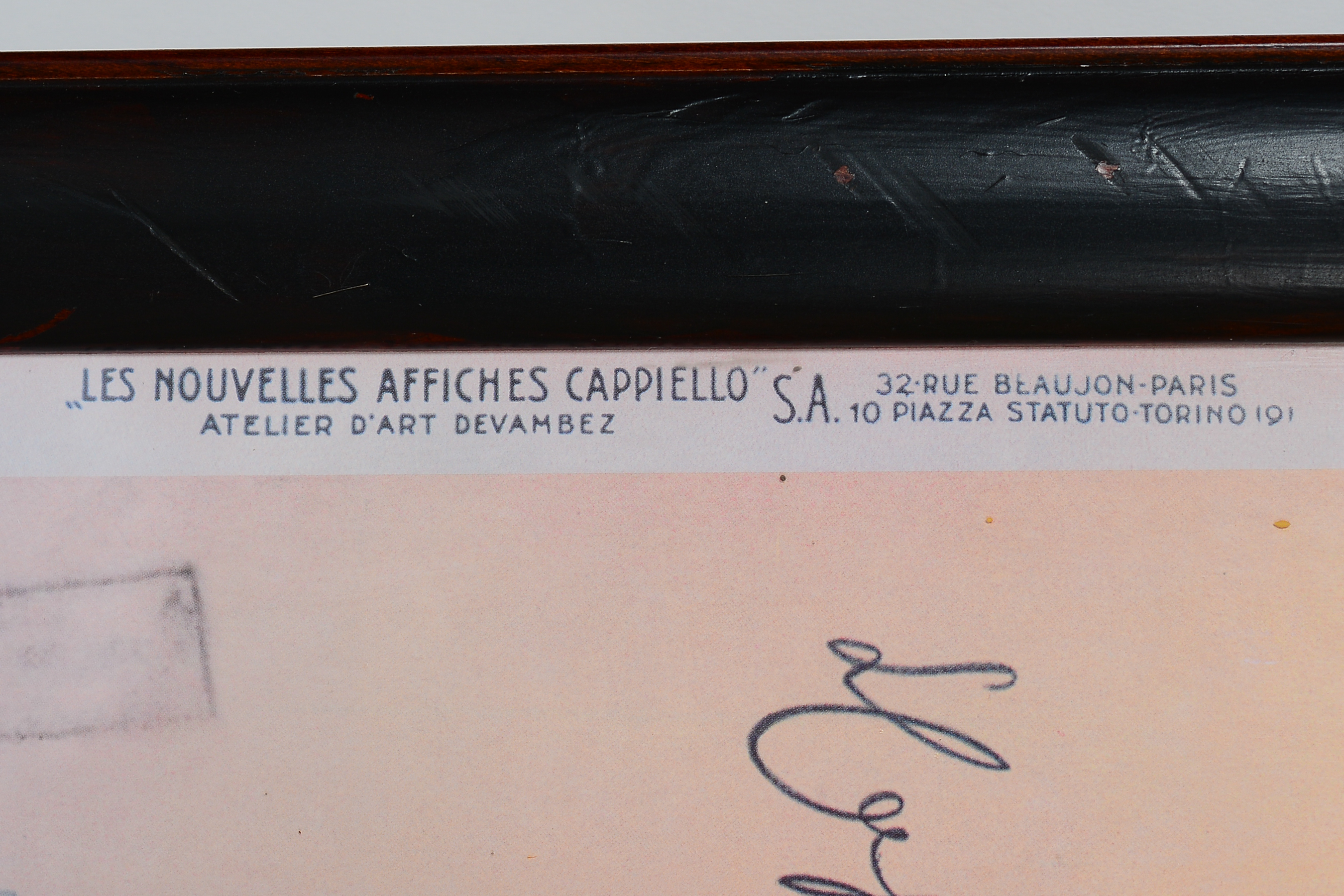 Cappiello 1922 Offset Lithograph