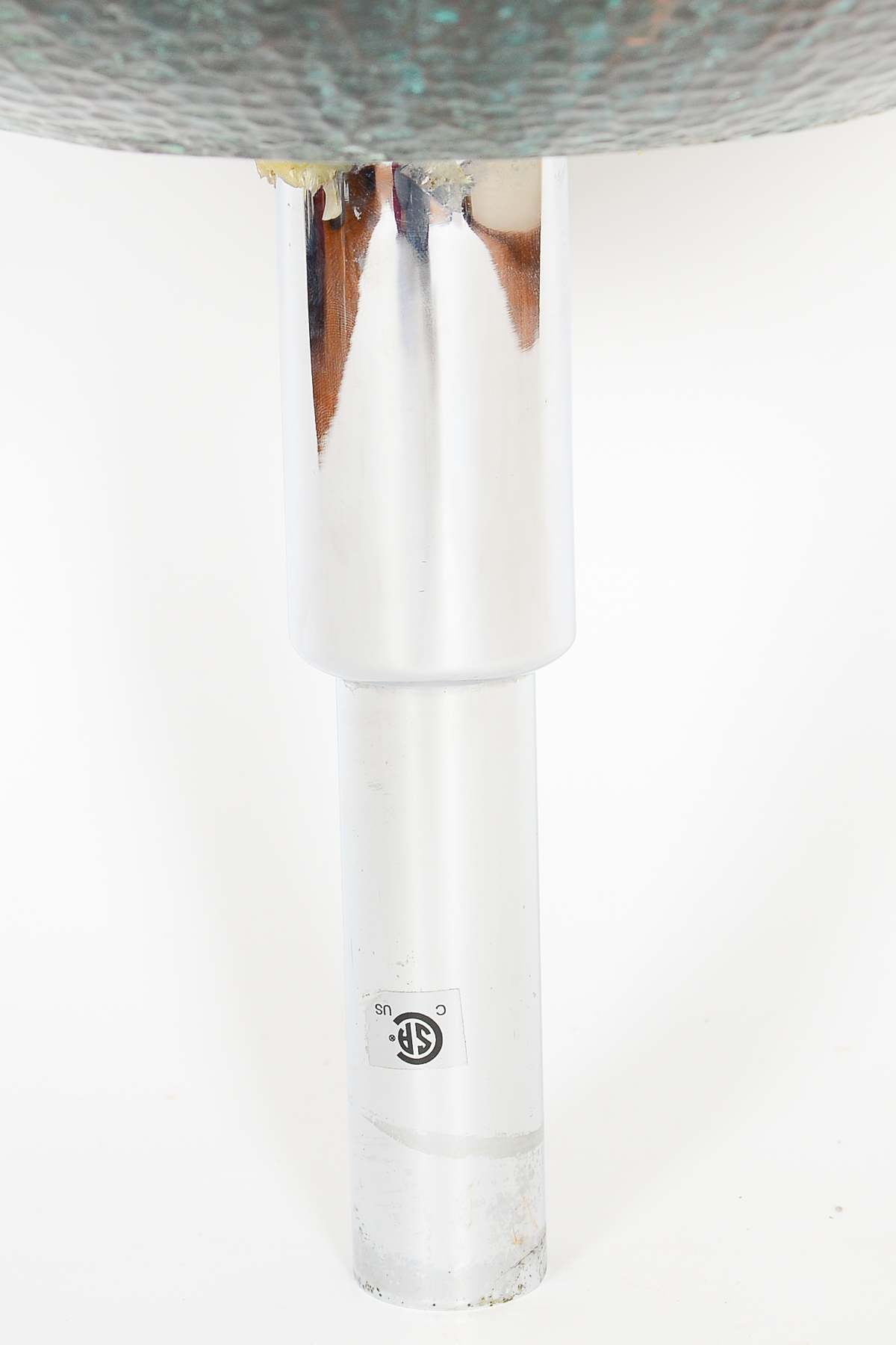 Double Walled Hammered Copper Vessel Sink