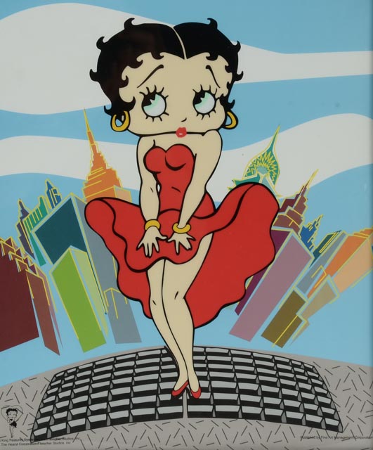 King Features, Inc Sericel "Marilyn-Betty Boop"