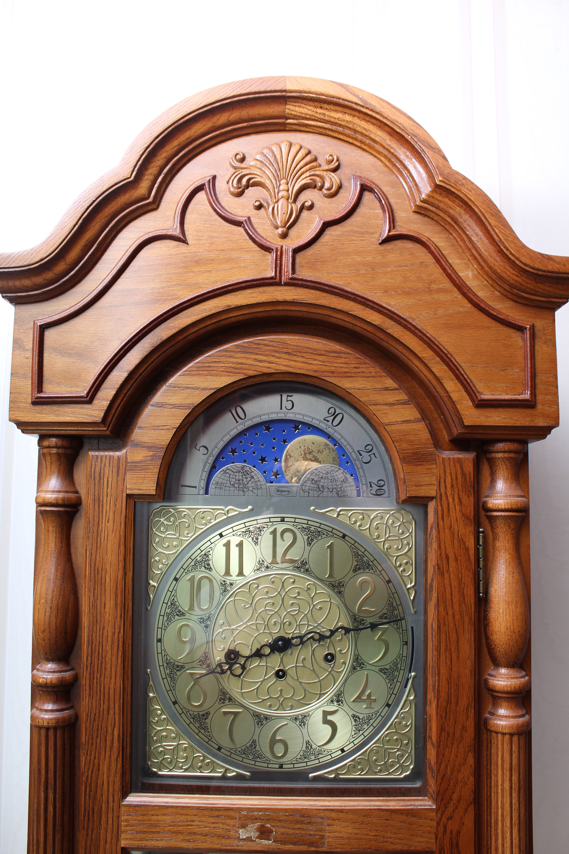 Vintage Ridgeway Grandfather Clock