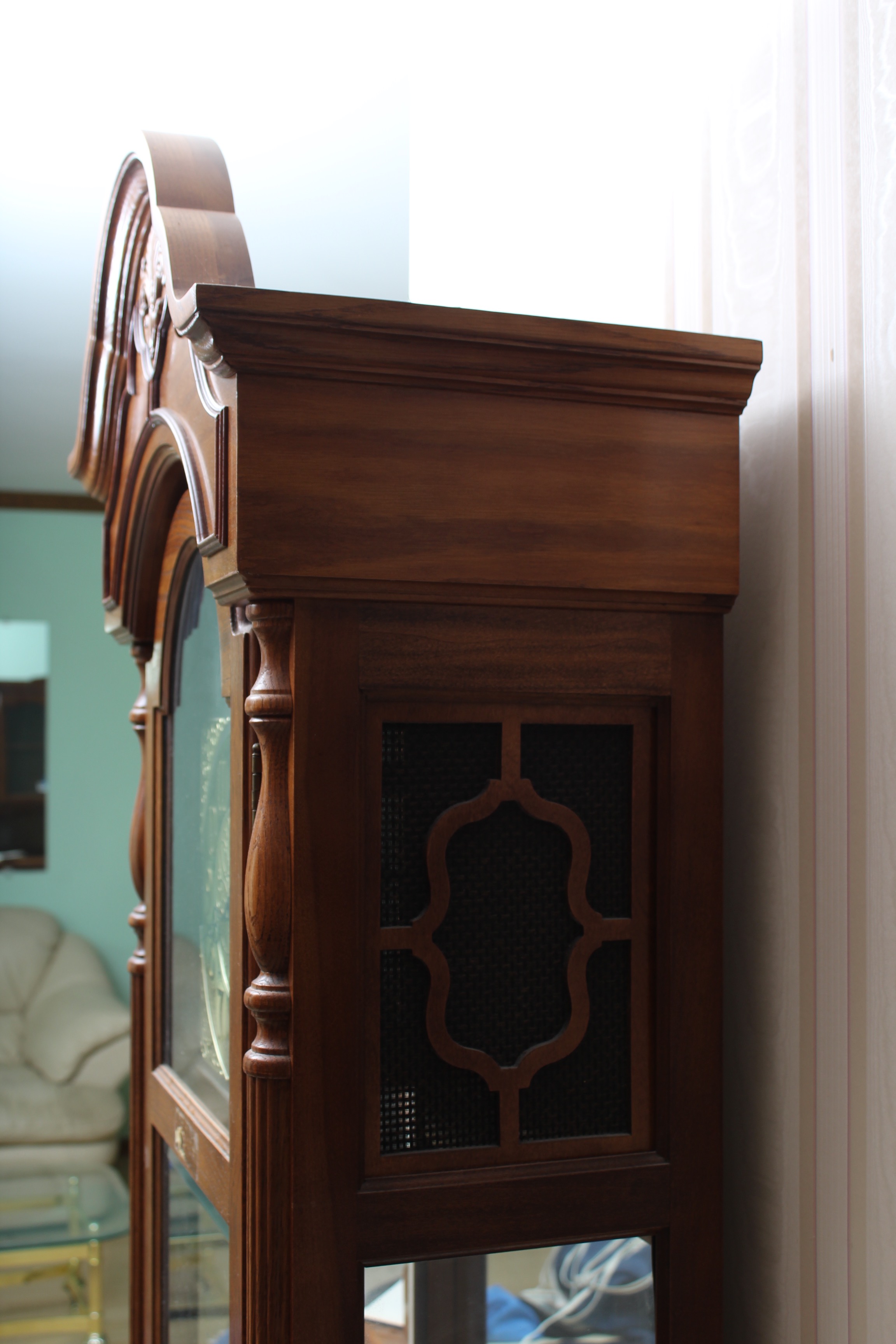 Vintage Ridgeway Grandfather Clock