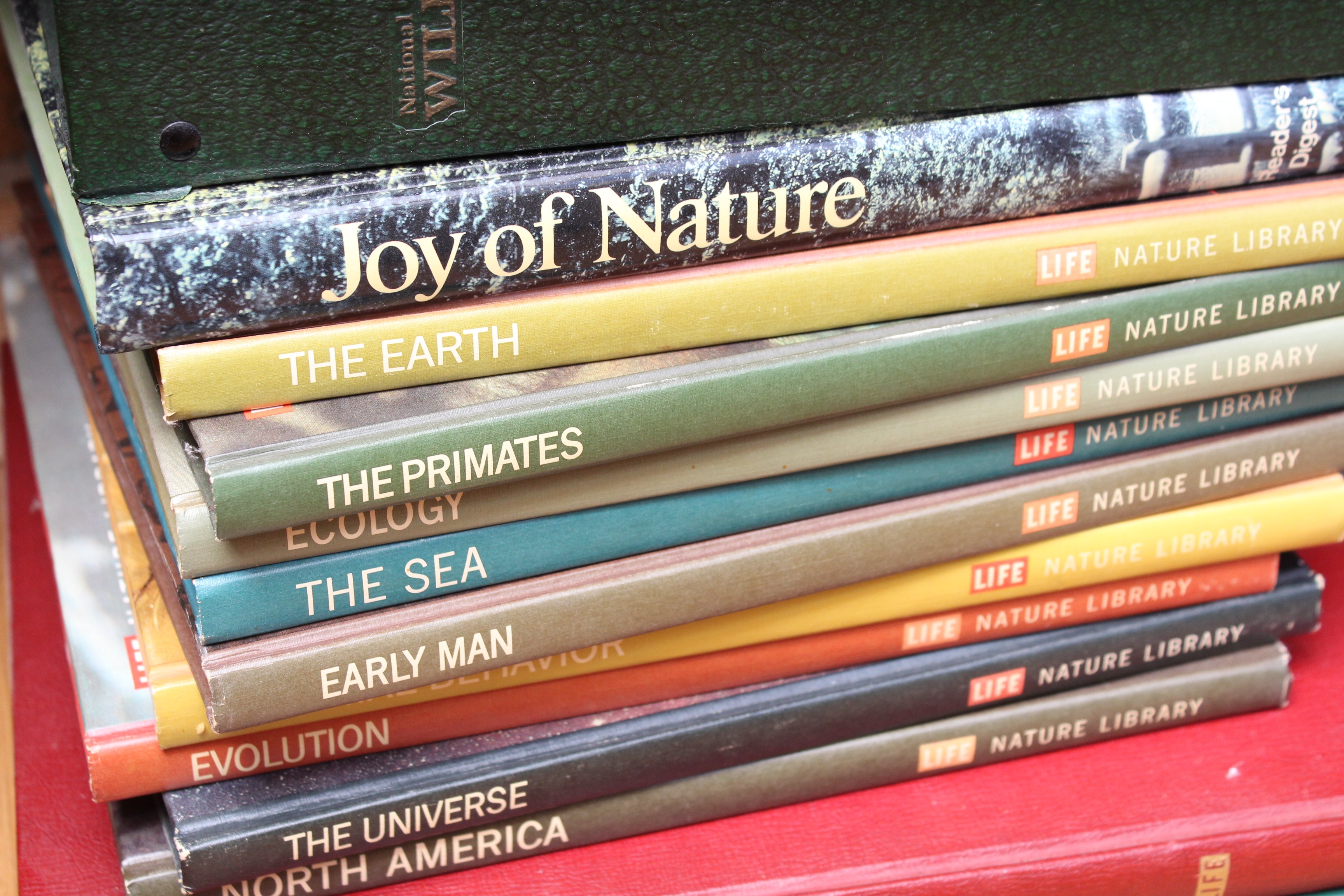 Collection of Vintage Life Nature and History Books