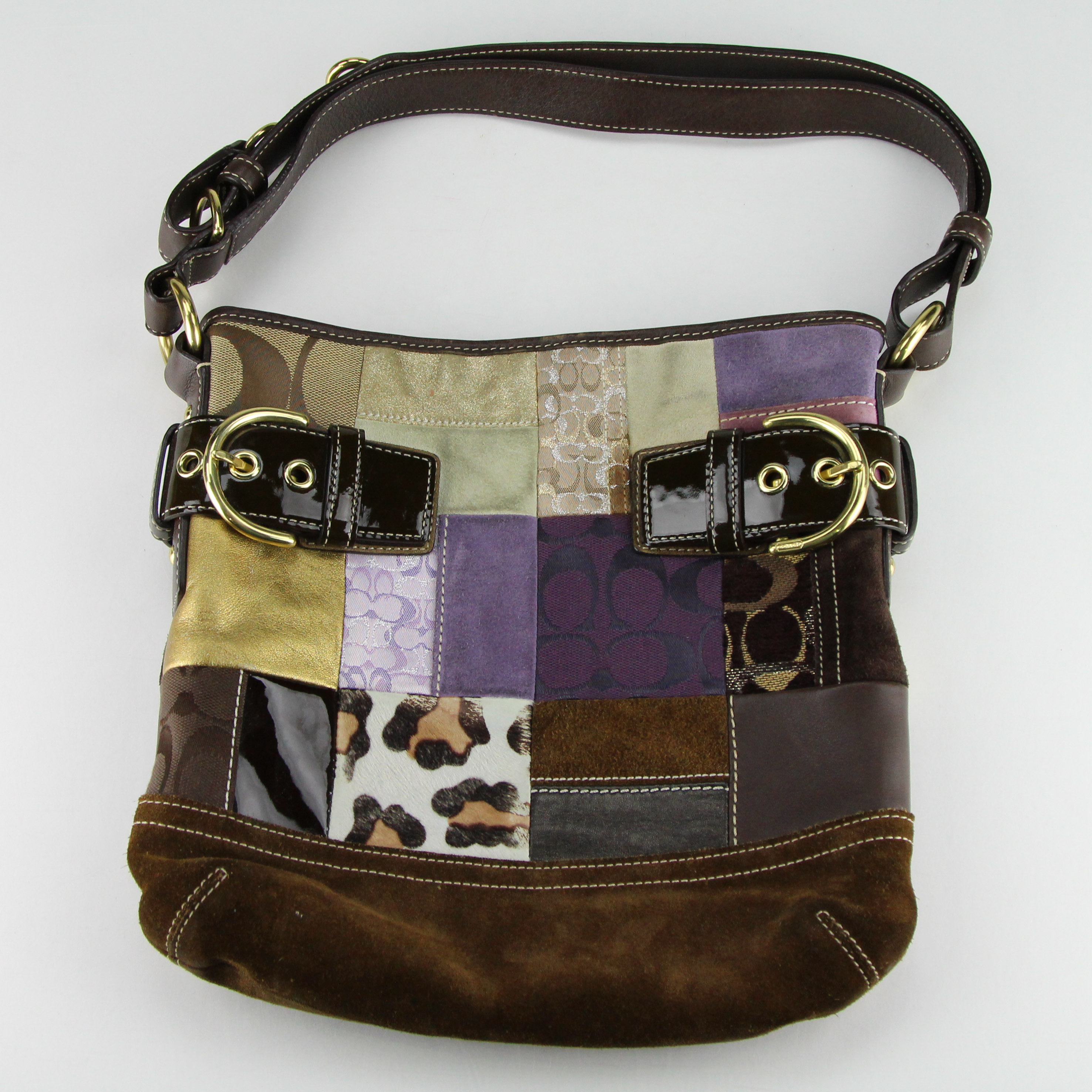 Coach Patchwork Leather Handbag