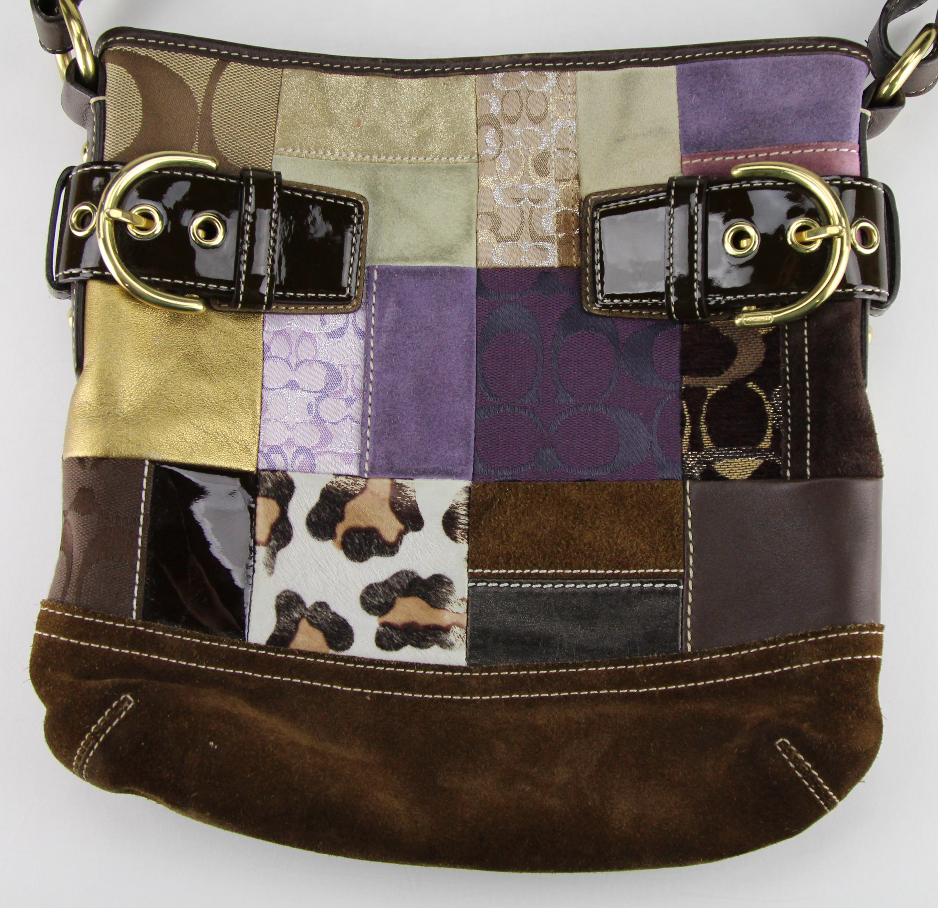 Coach Patchwork Leather Handbag
