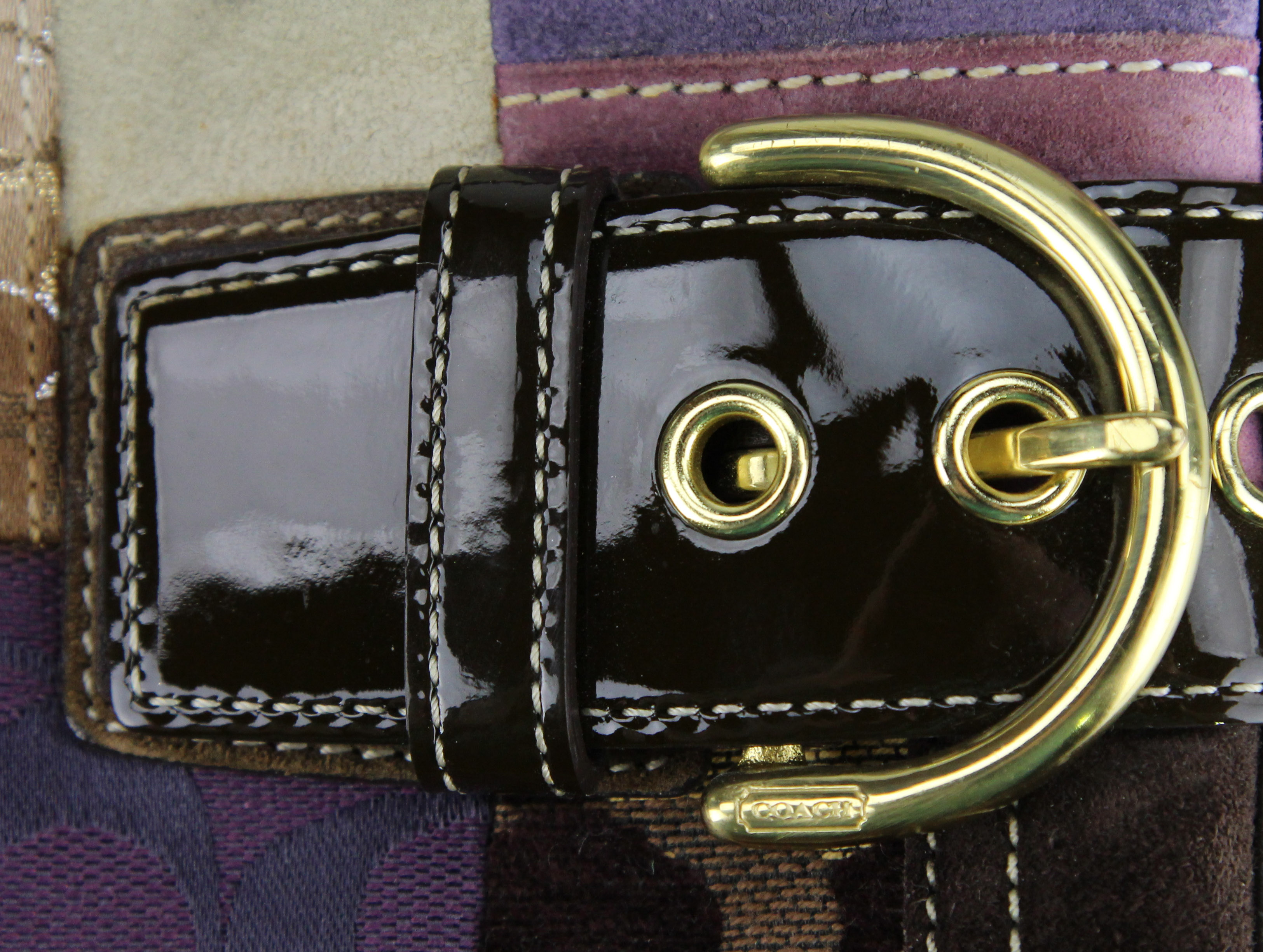 Coach Patchwork Leather Handbag