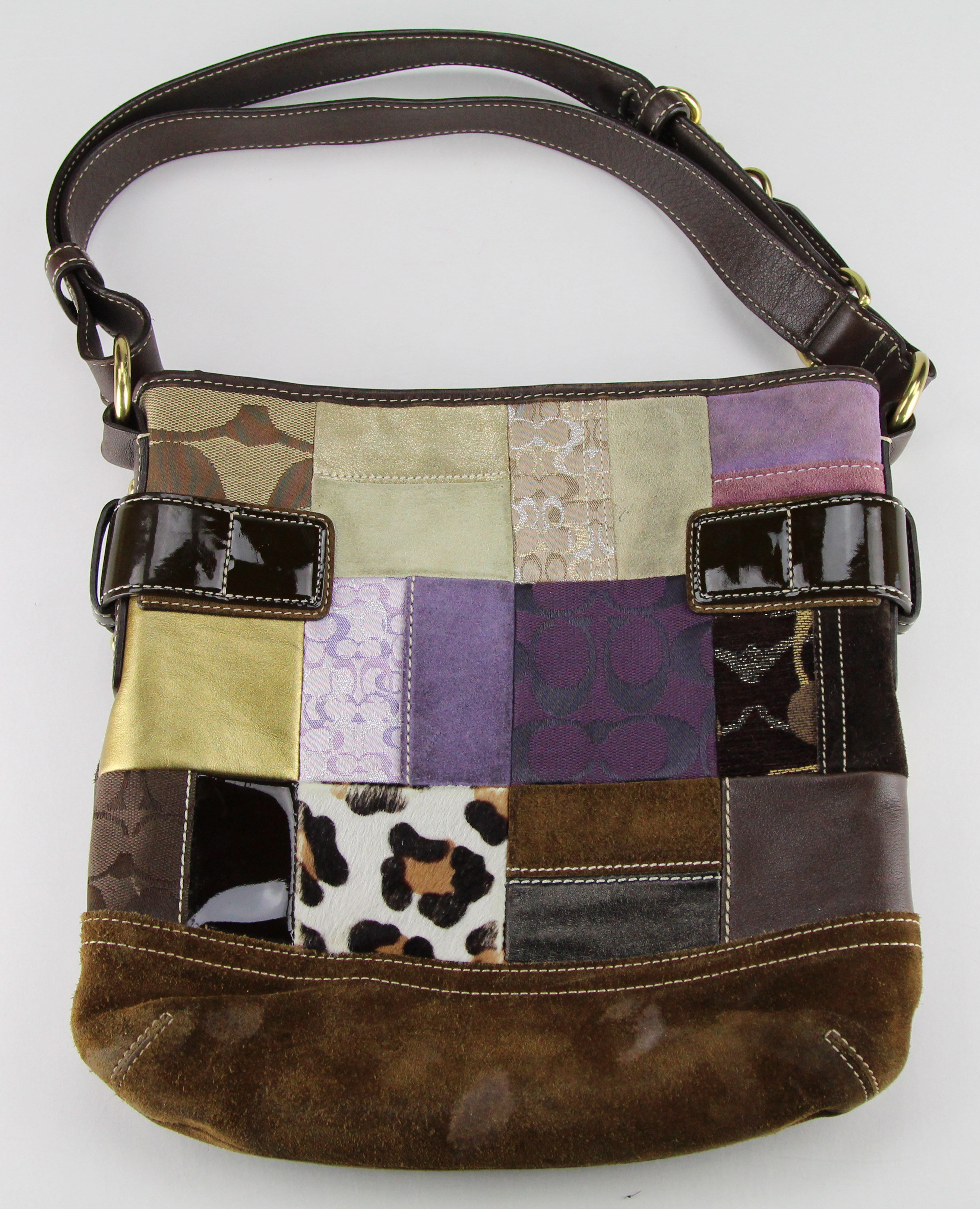 Coach Patchwork Leather Handbag