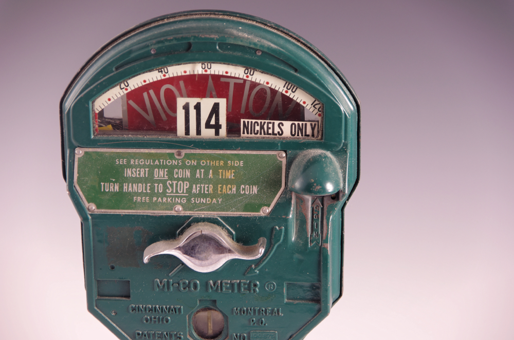 Vintage Parking Meter 'Bank'