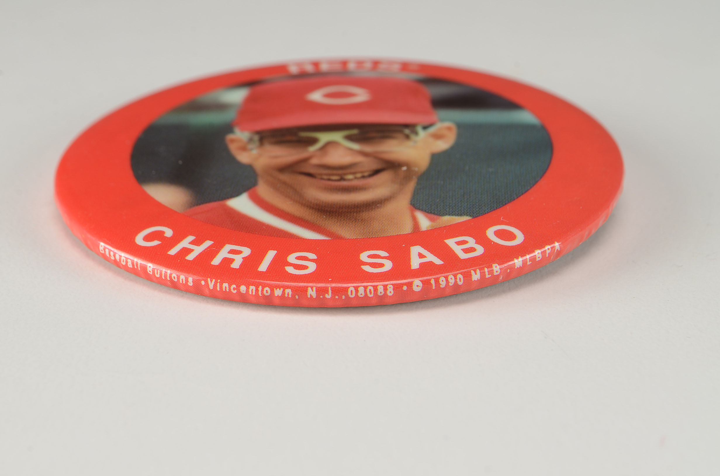 Morris, Armstrong Signed Baseballs, Photo Pins And '90 Mini Bat