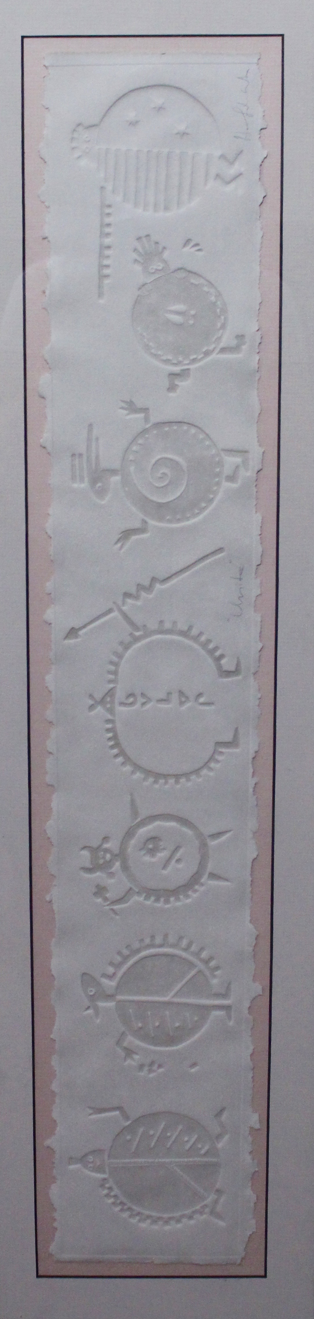 Julie Hasenfratz-Anton Embossed Paper Artwork