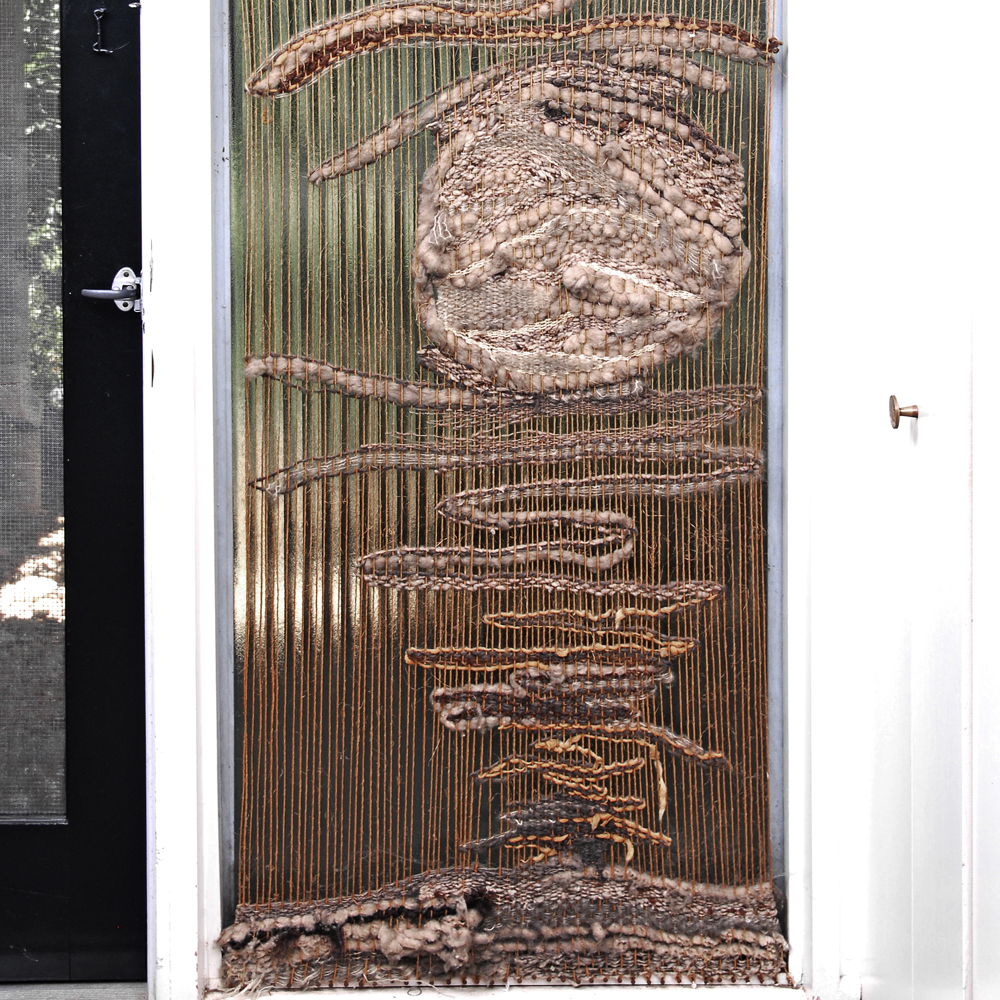 Handmade Fabric Window Hanging