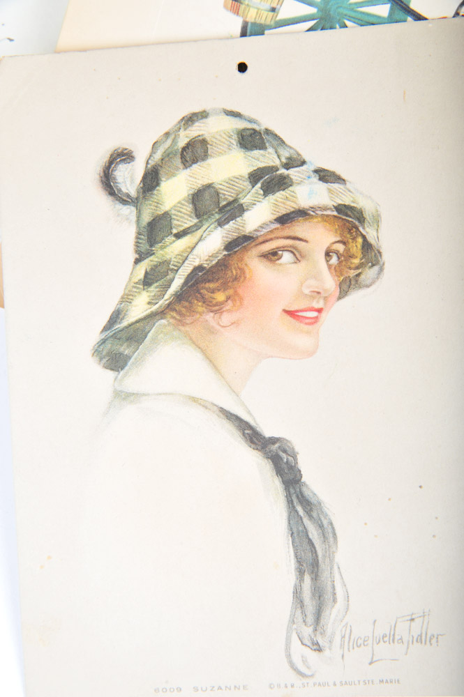 Collection of Unique Vintage Ephemera Featuring Tazouz