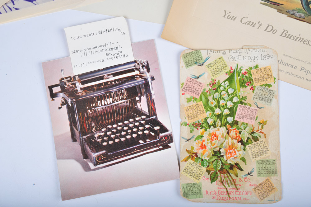 Collection of Unique Vintage Ephemera Featuring Tazouz