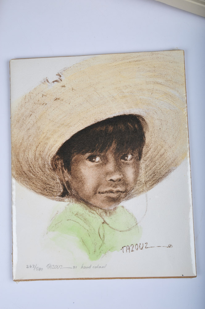 Collection of Unique Vintage Ephemera Featuring Tazouz