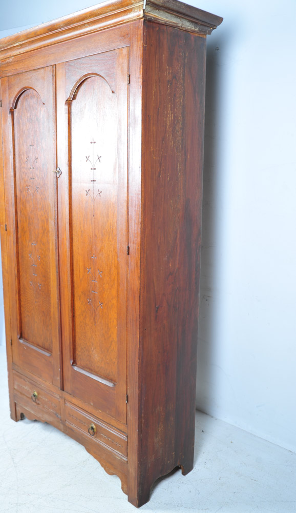 Vintage Oak Wardrobe
