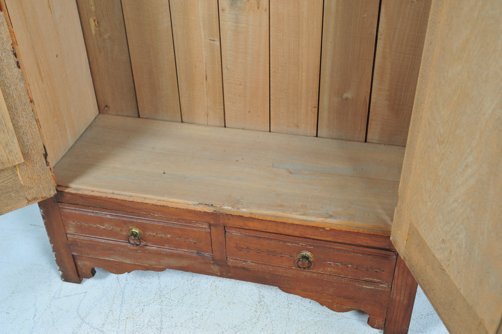 Vintage Oak Wardrobe