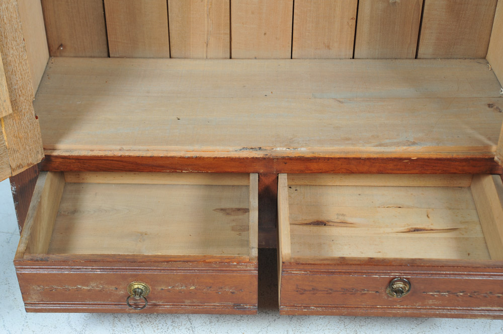 Vintage Oak Wardrobe
