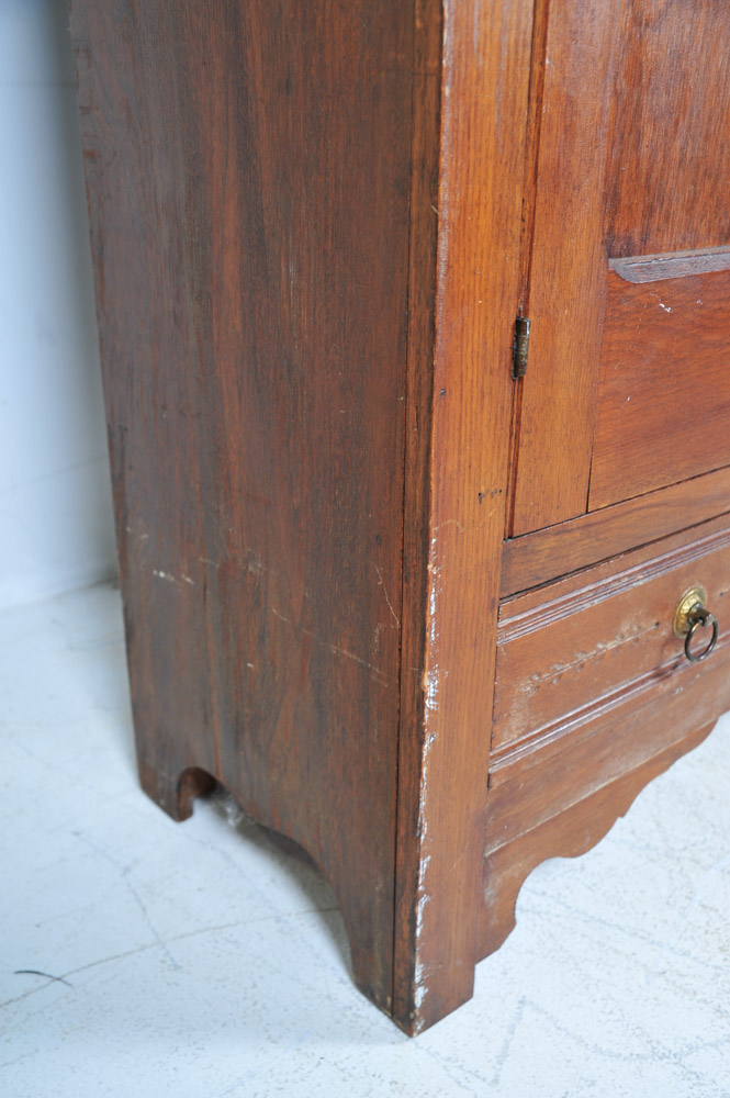 Vintage Oak Wardrobe