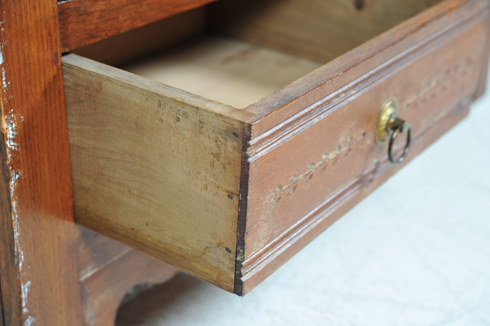 Vintage Oak Wardrobe