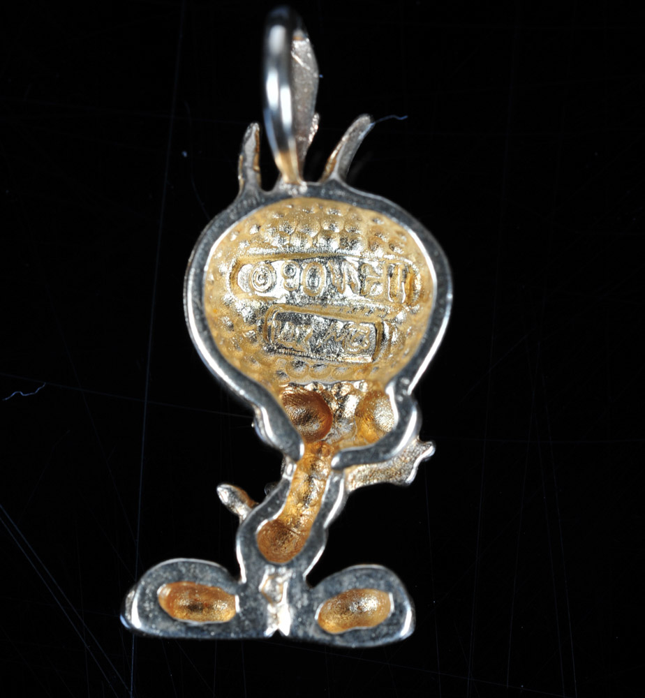 14K Yellow Gold Tweety Bird Pendant