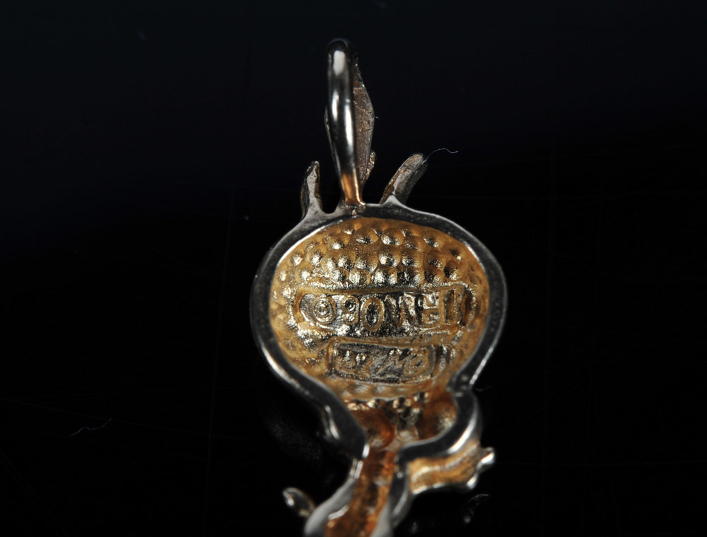 14K Yellow Gold Tweety Bird Pendant