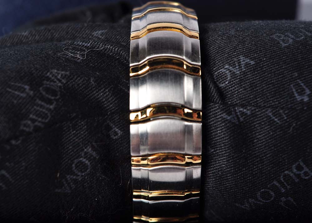 Women's Gold-Plated and Stainless Steel Bulova Watch