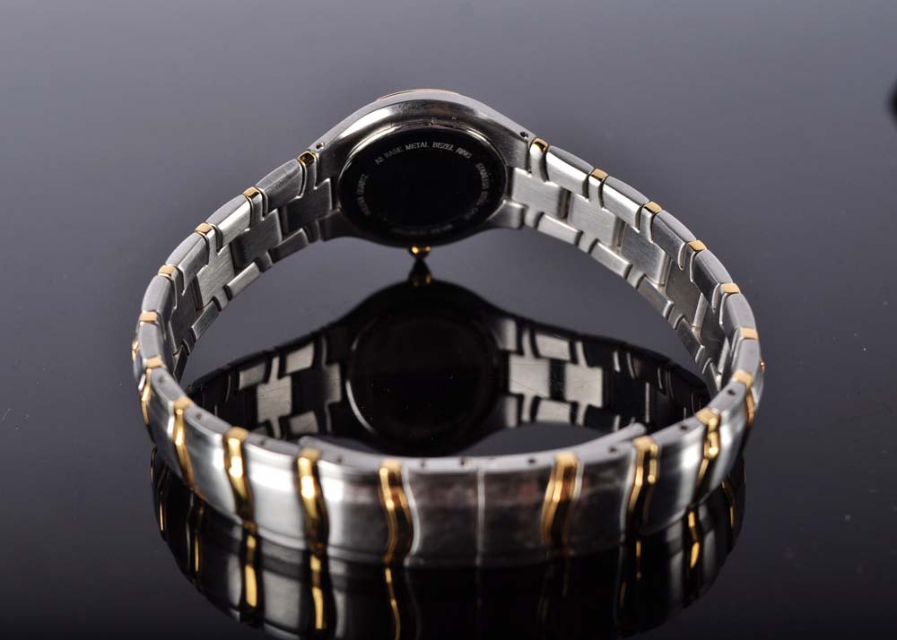 Women's Gold-Plated and Stainless Steel Bulova Watch