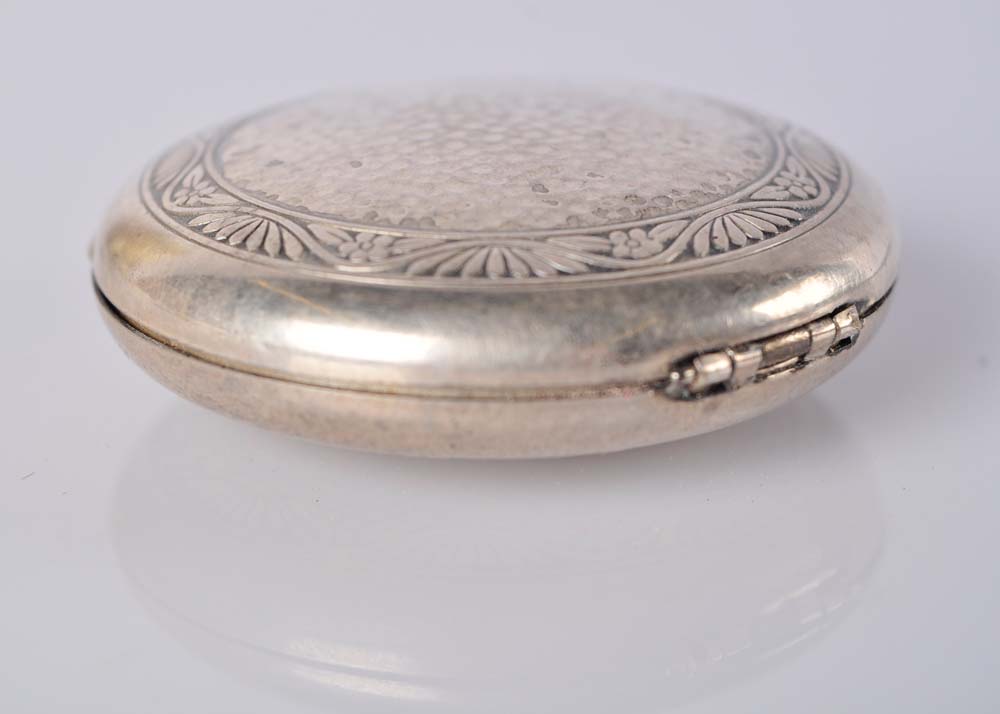 Vintage Silvertone Colgate Compact