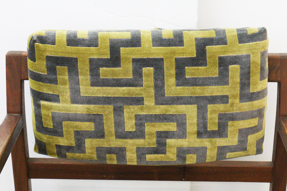 Mid Century Modern-Style Upholstered Armchair