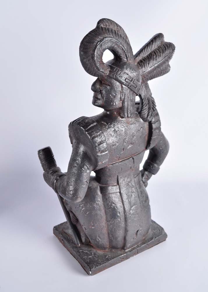 Pair of Decorative Pottery Table Sculptures