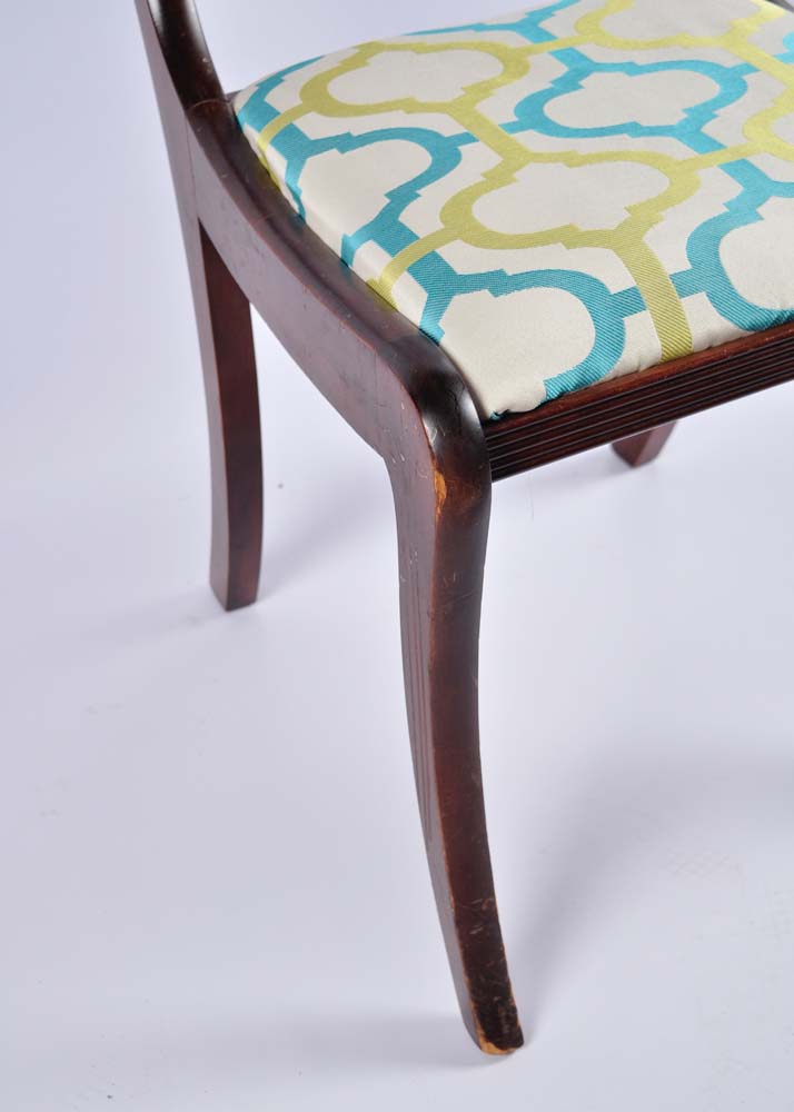 Set of Four Mahogany Dining Chairs