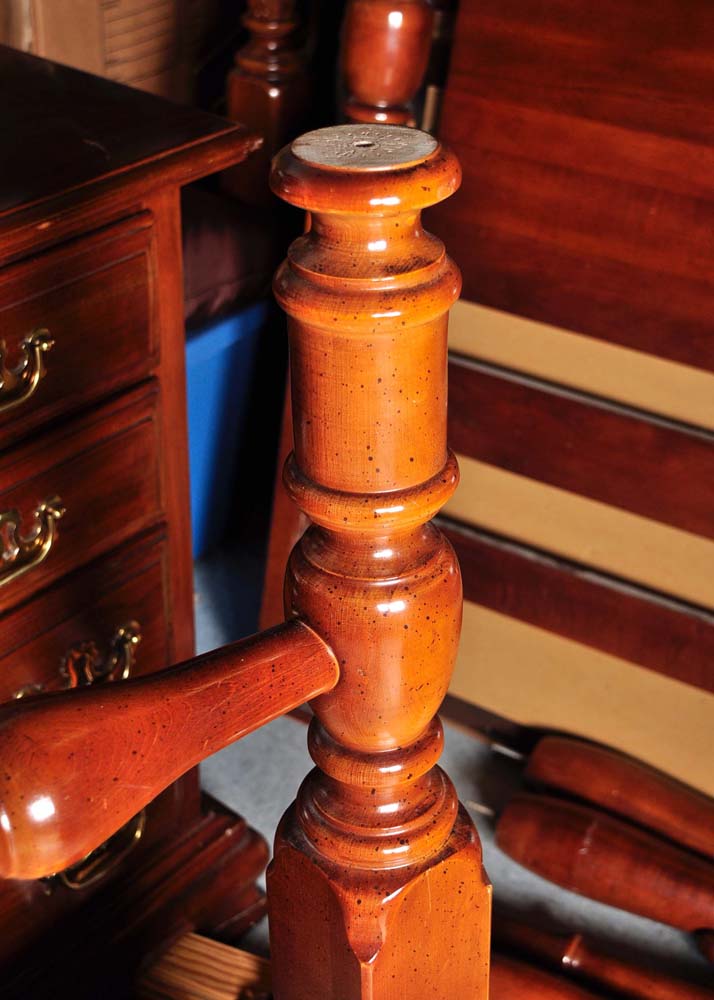 Queen Cherry Four Poster Bed