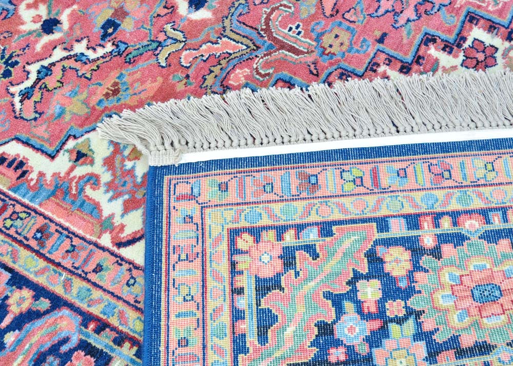 Large Machine-Made Heriz Area Rug