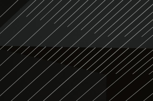 Charley Harper Signed Limited Edition Serigraph "Pelican in Downpour"