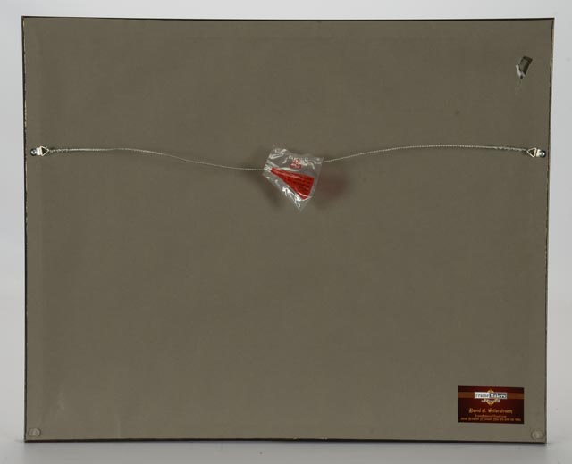 Charley Harper Signed Limited Edition Serigraph "Pelican in Downpour"