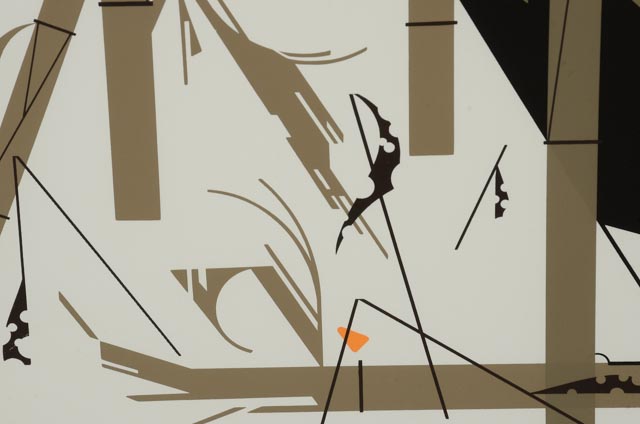 Charley Harper Signed Limited Edition Serigraph "Crow in the Snow"