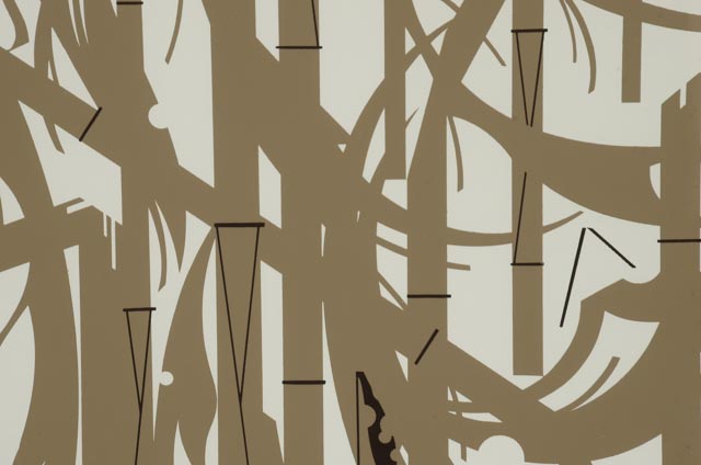 Charley Harper Signed Limited Edition Serigraph "Crow in the Snow"