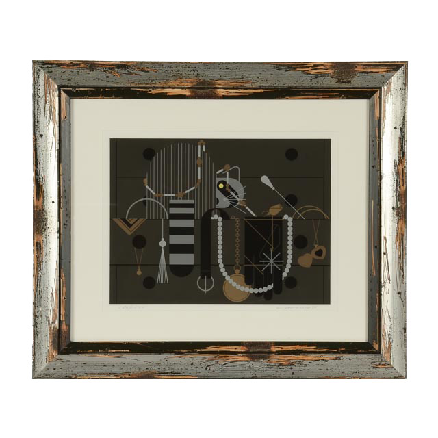 Charley Harper Signed Limited Edition Serigraph "Racc an' Ruin"