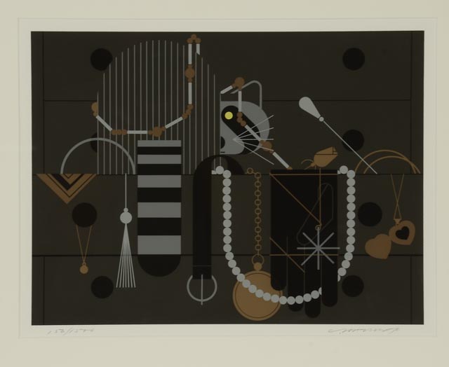 Charley Harper Signed Limited Edition Serigraph "Racc an' Ruin"