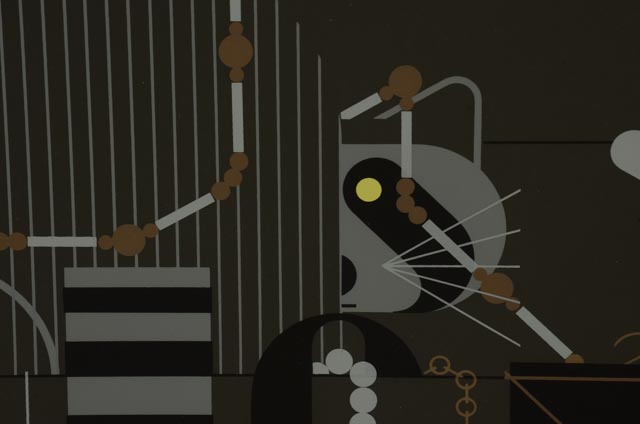 Charley Harper Signed Limited Edition Serigraph "Racc an' Ruin"