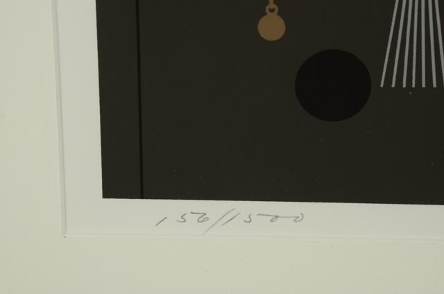 Charley Harper Signed Limited Edition Serigraph "Racc an' Ruin"