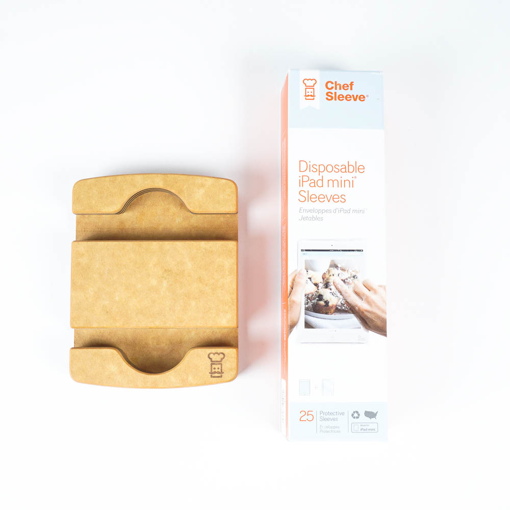 Orange Chef Sleeve iPad Stand and iPad Mini Sleeves