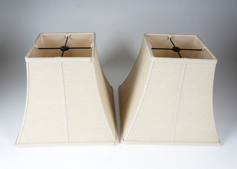 Linen Lampshade Pair