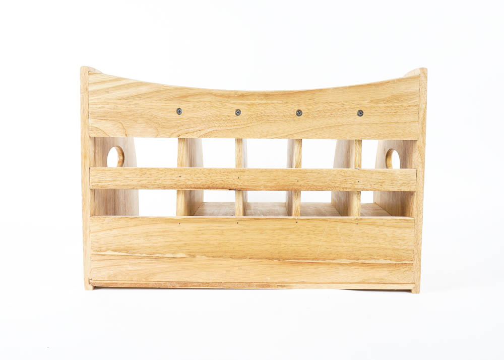 Solid Wood Kitchen Organizers and Cookbook Stand