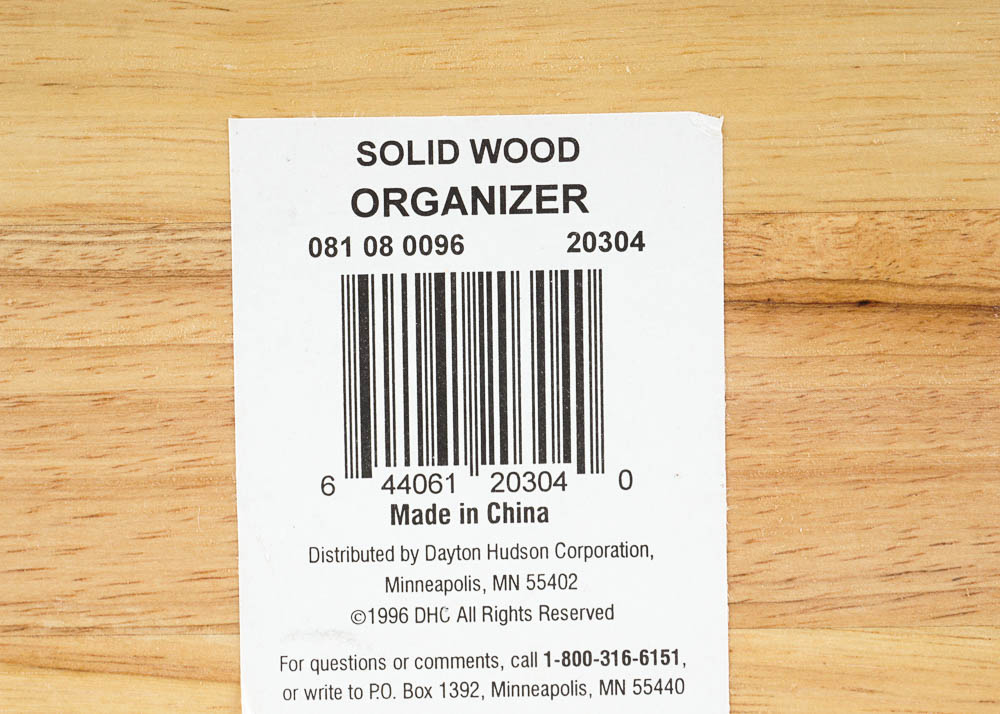 Solid Wood Kitchen Organizers and Cookbook Stand