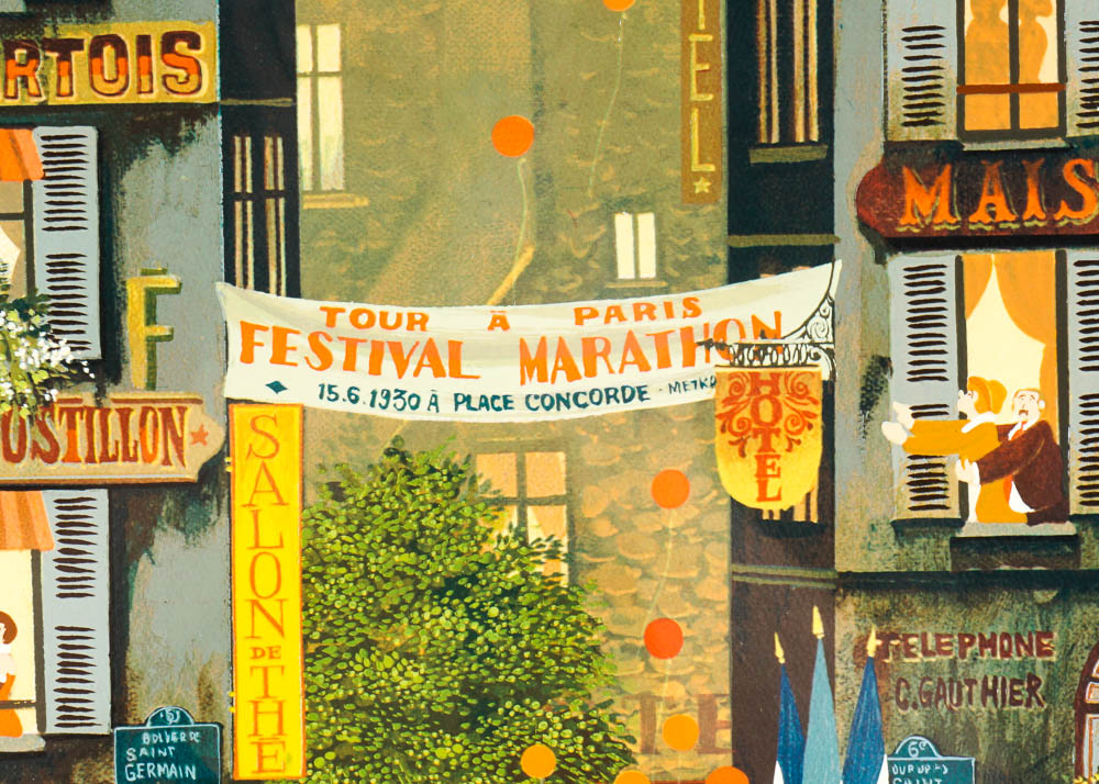 Hiro Yamagata Signed Serigraph "Exhibition 1980"