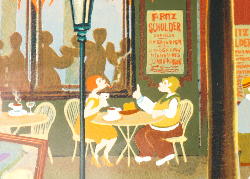 Hiro Yamagata Signed Serigraph "Exhibition 1980"