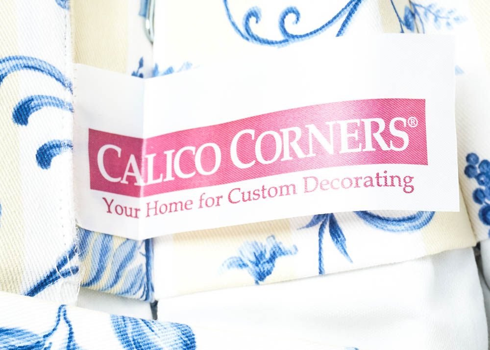 Calico Corners Custom Made Drapes
